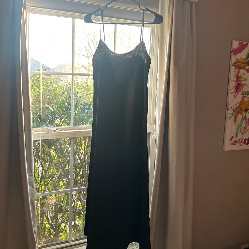 Calvin Klein formal black dress